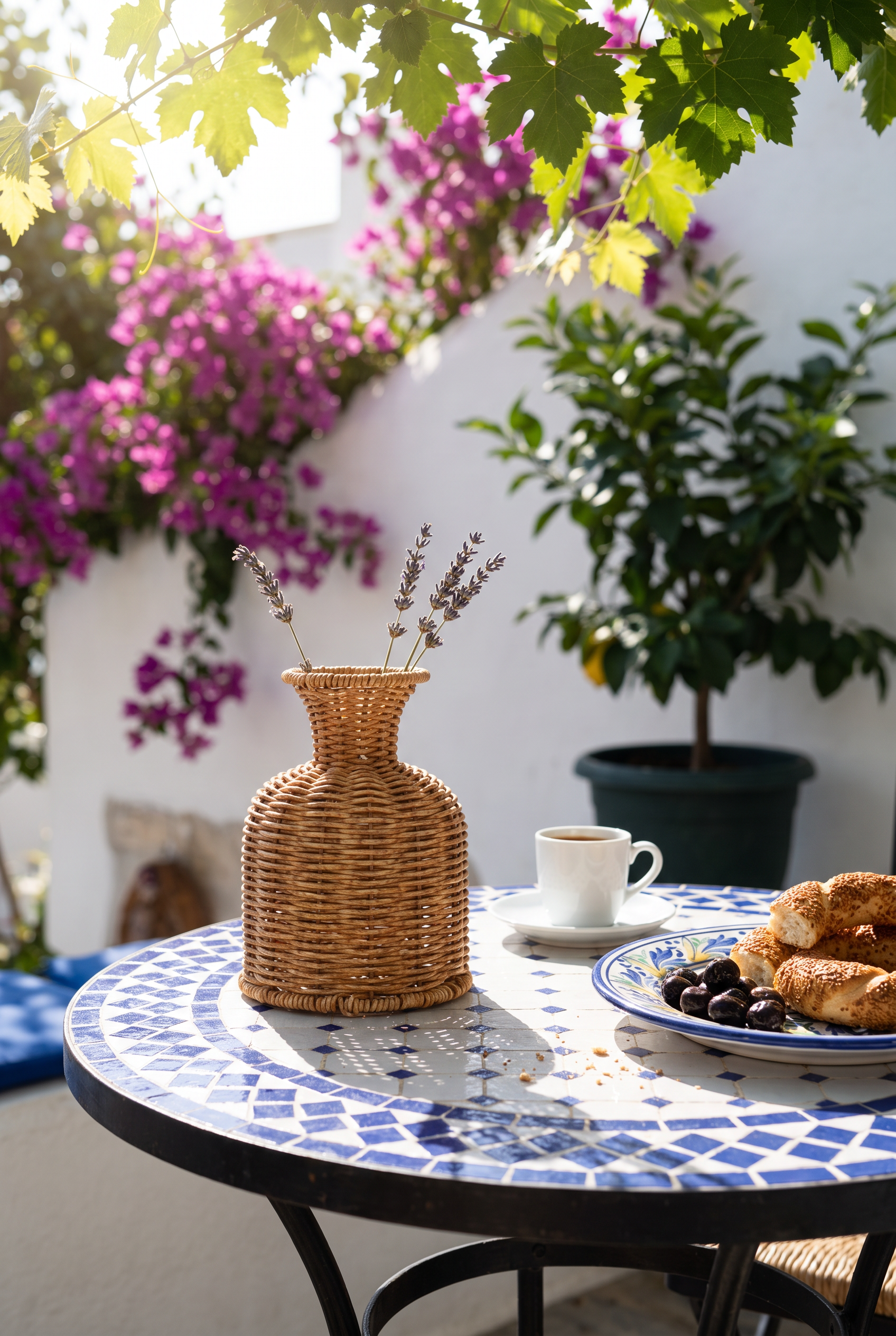 RATTAN VAZO 18CM