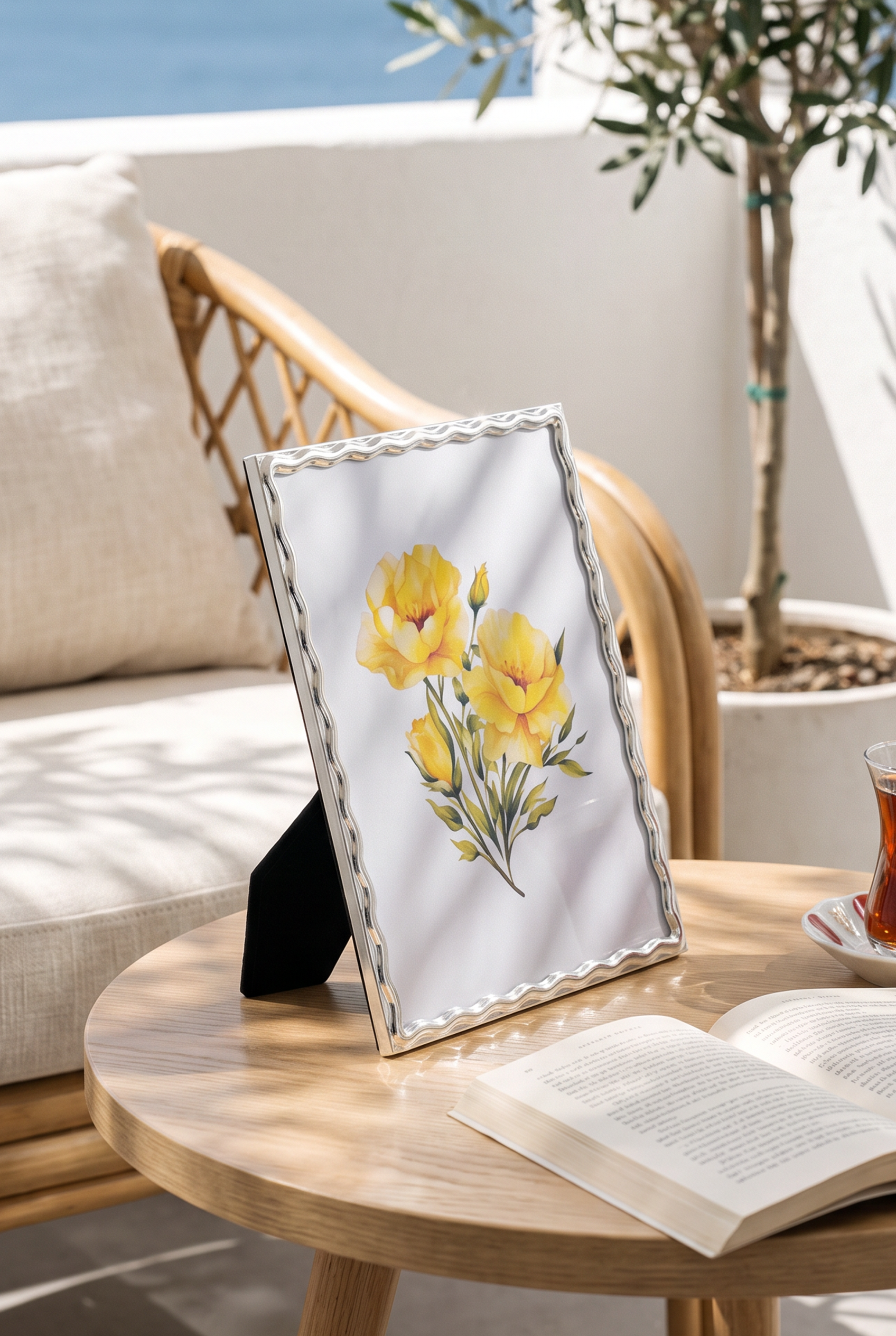 ONDA GÜMÜŞ FOTOĞRAF ÇERÇEVESİ 20X25 CM