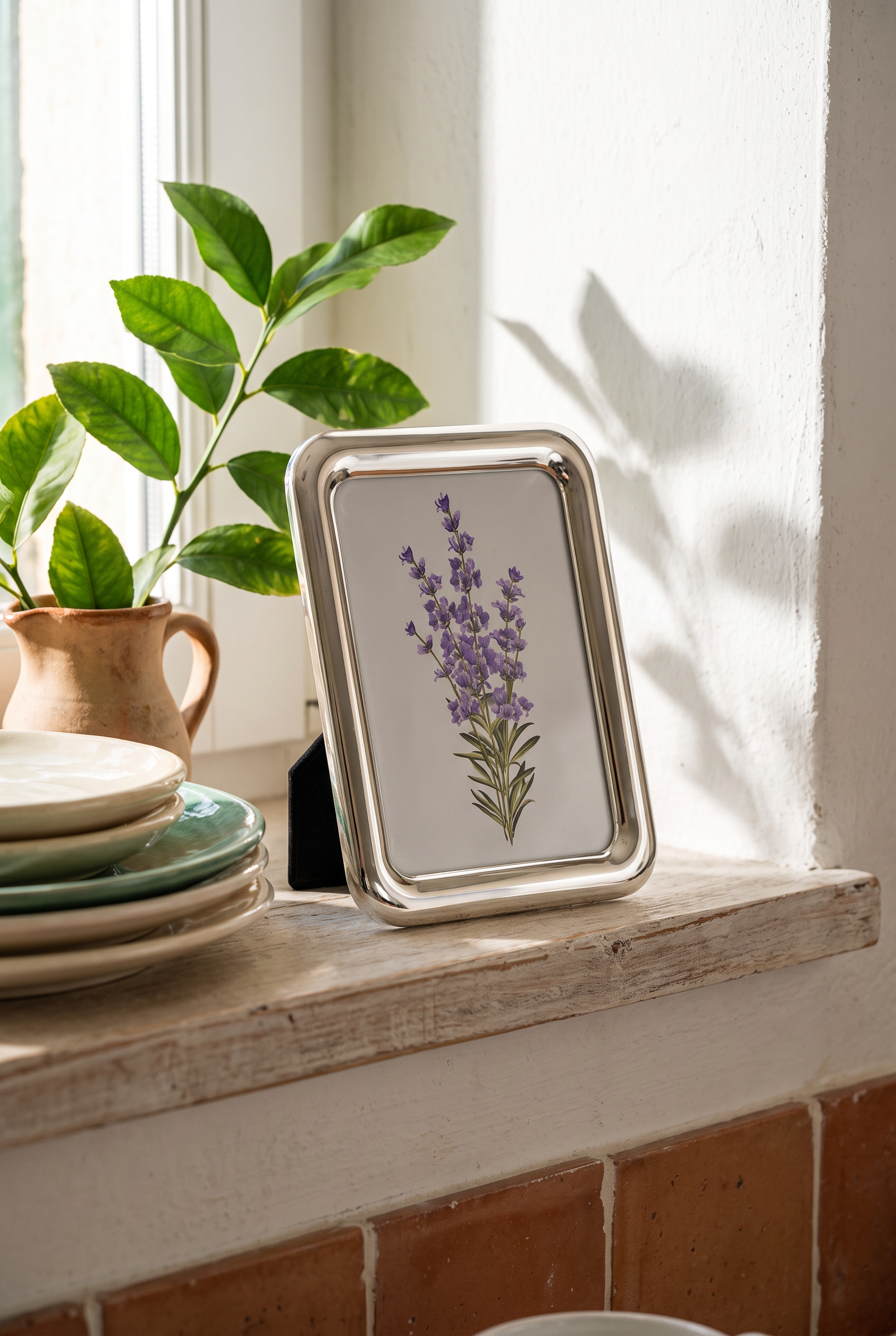 NUVOLA GÜMÜŞ FOTOĞRAF ÇERÇEVESİ 10X15 CM