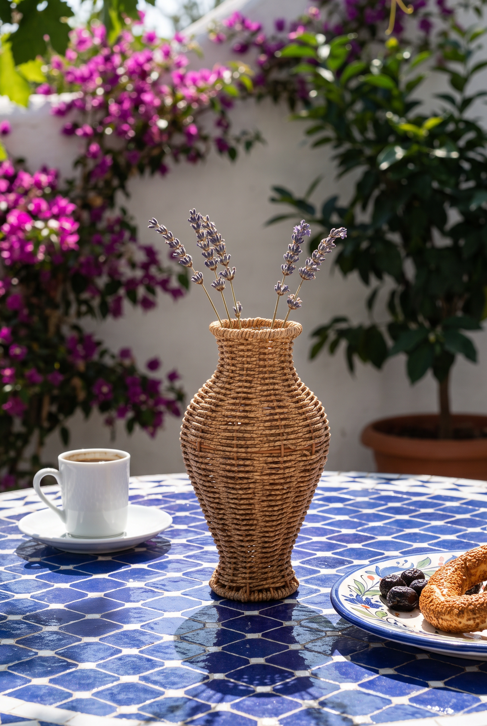 RATTAN VAZO 15*23CM