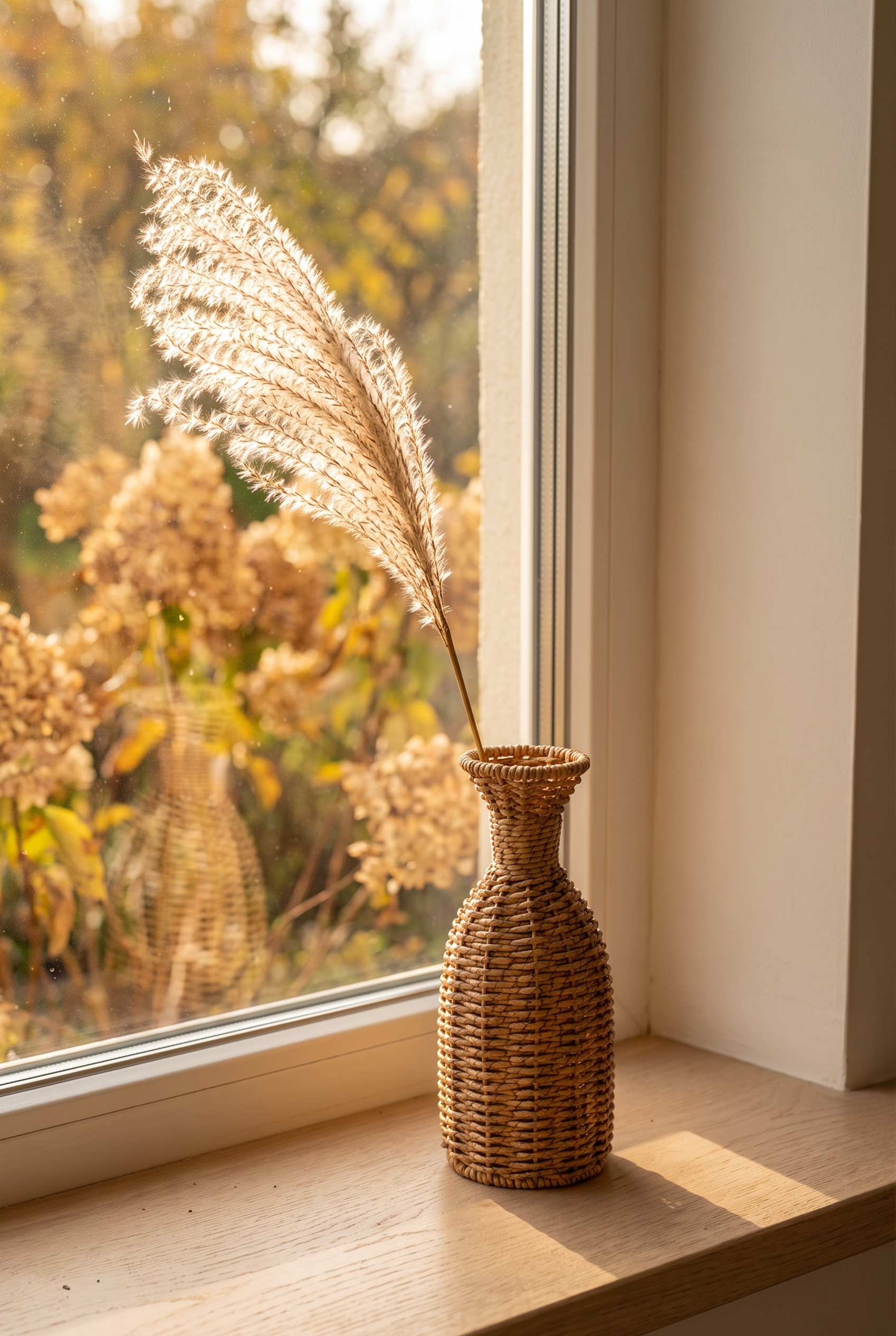 RATTAN DELİKLİ VAZO