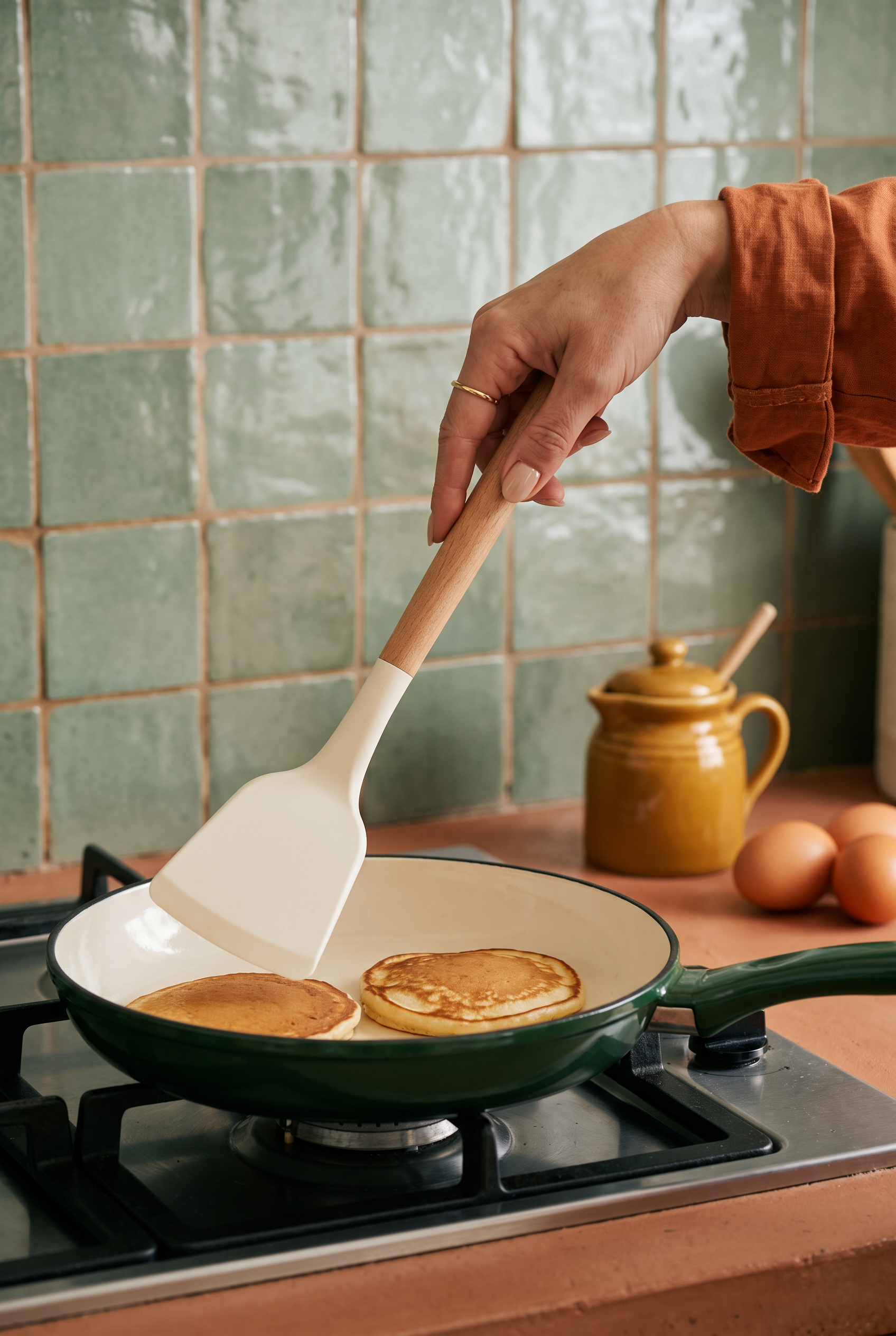 ALMİN SİLİKON GENİŞ SPATULA